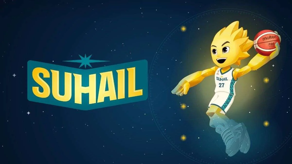 FIBA 2027 Basketbol Dünya Kupası'nın resmi maskotu Suhail tanıtıldı